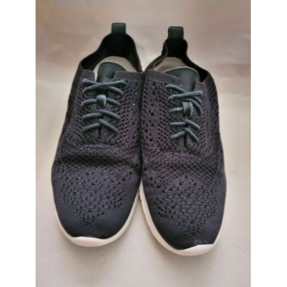 Cole Haan W06723 Womens ZeroGrand Wingtip Stitchlite Shoes Sneakers Black Sz 8B - Picture 2 of 11
